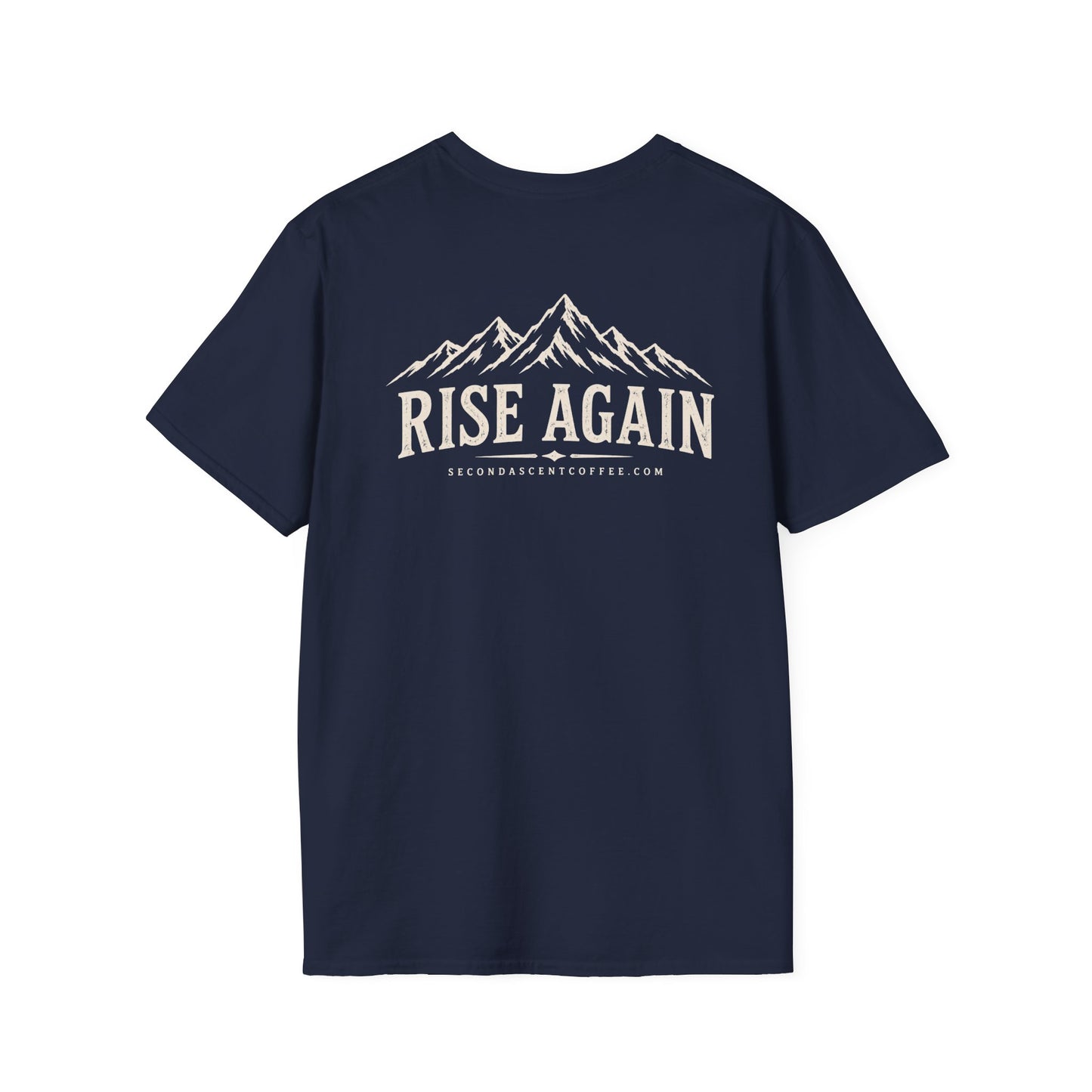 Rise Again Mountain T-Shirt — Inspirational Outdoor Tee