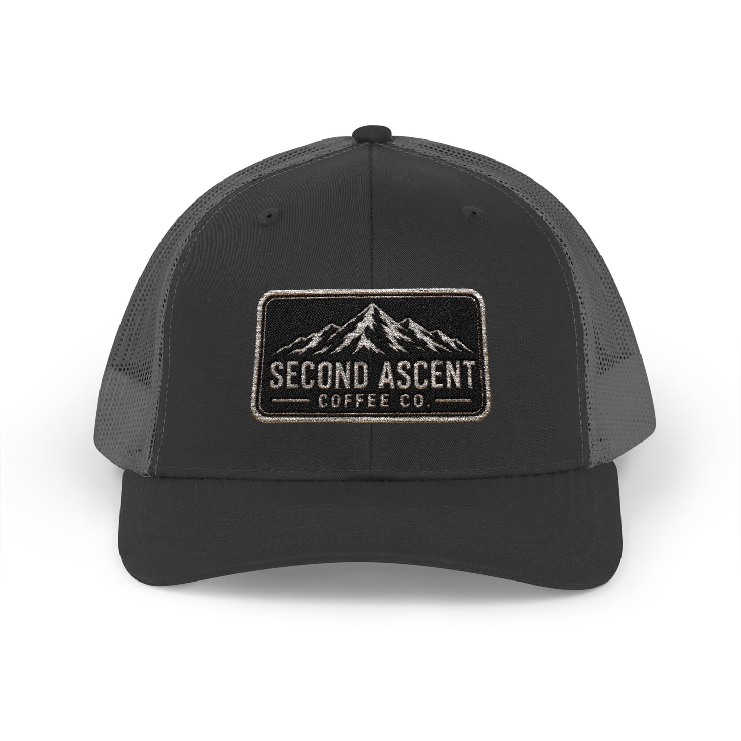 Second Ascent Trucker Cap — Mountain Patch Snapback Hat
