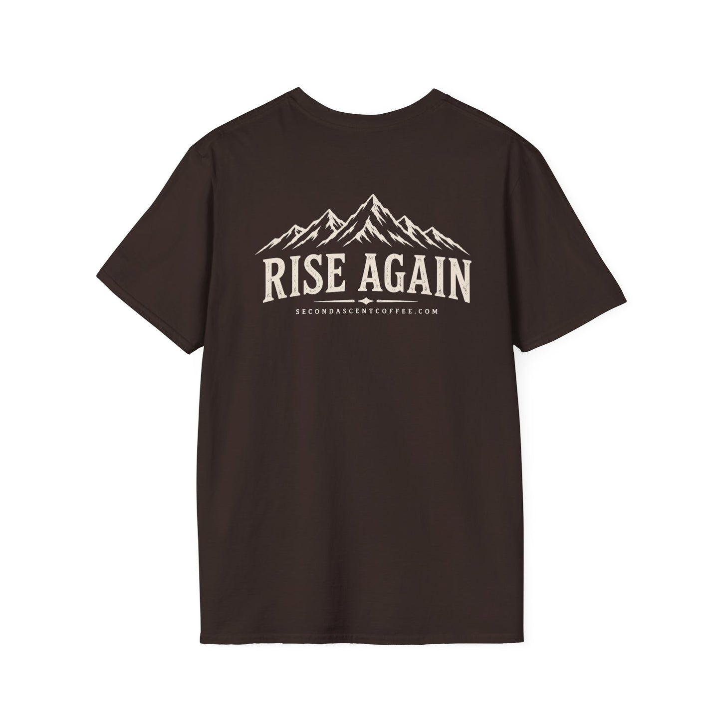 Rise Again Mountain T-Shirt — Inspirational Outdoor Tee