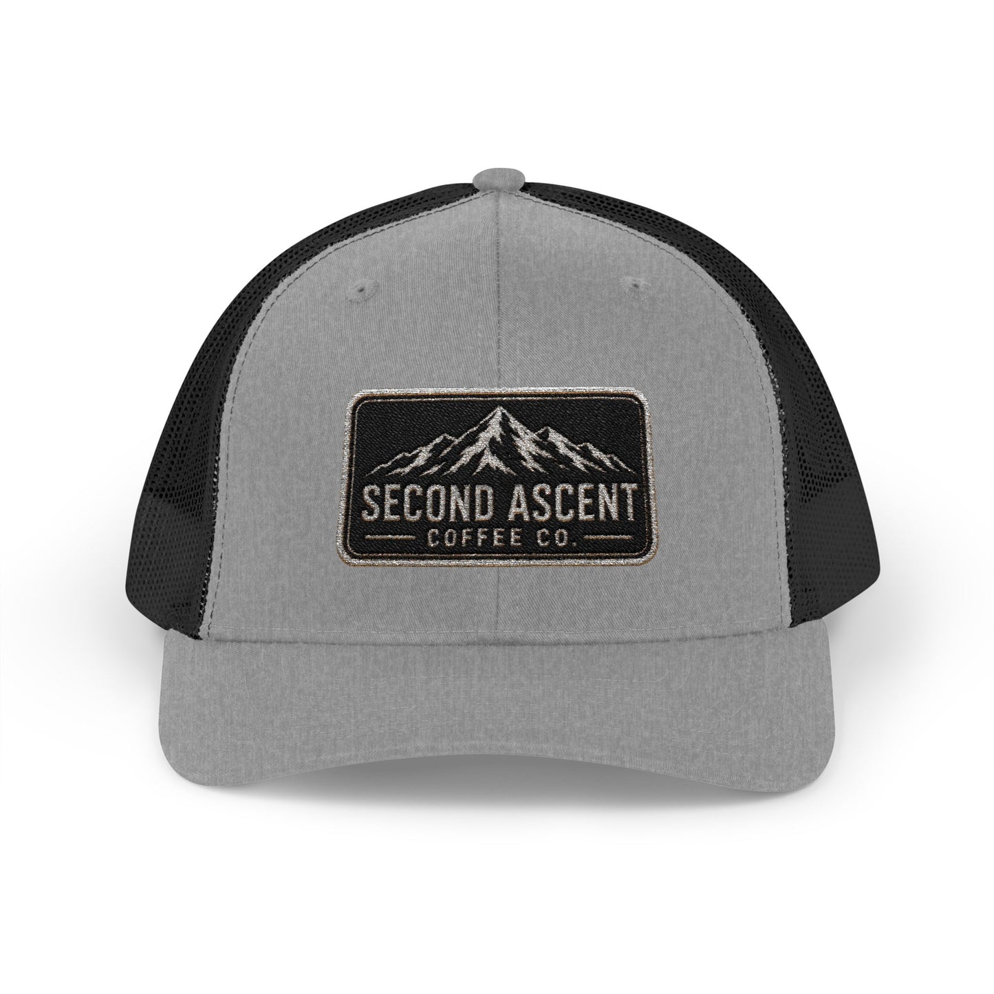 Second Ascent Trucker Cap — Mountain Patch Snapback Hat