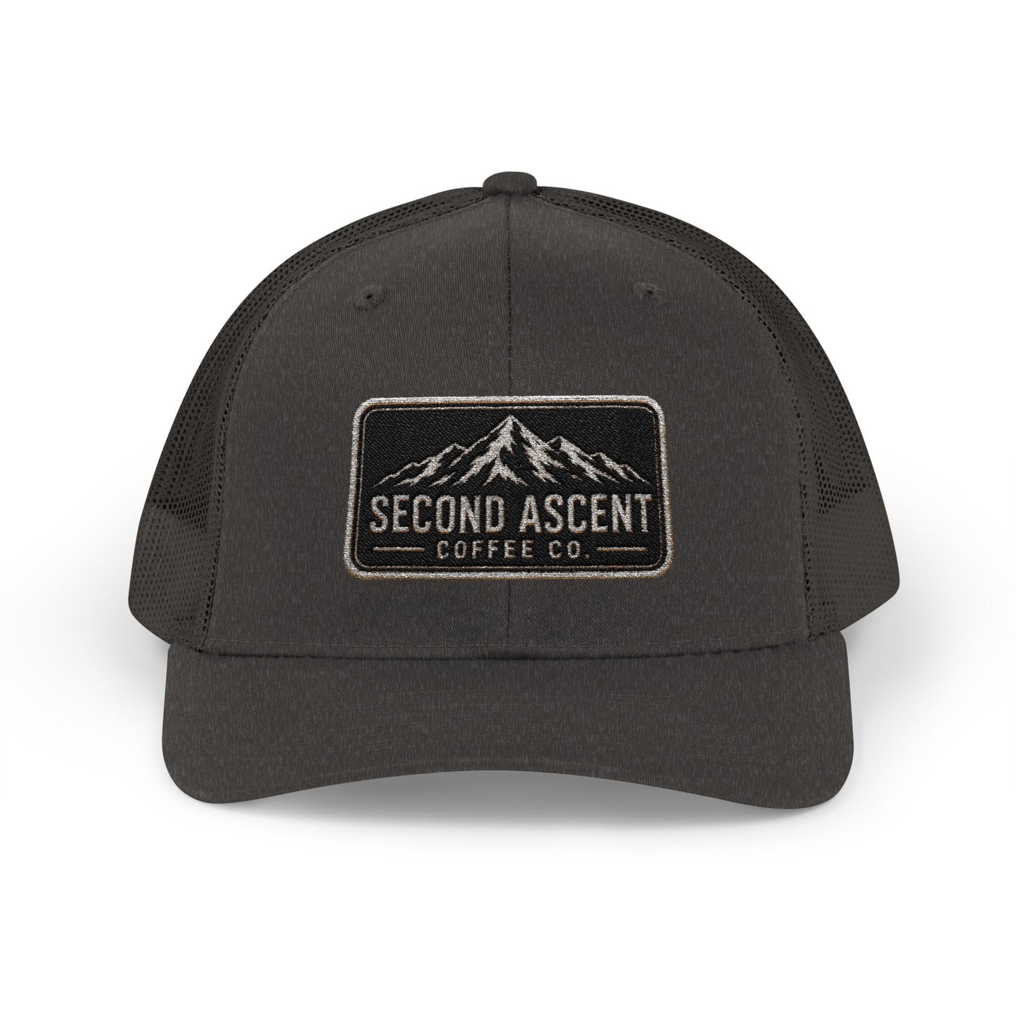 Second Ascent Trucker Cap — Mountain Patch Snapback Hat