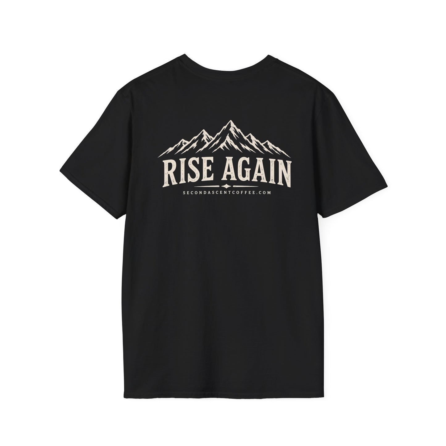 Rise Again Mountain T-Shirt — Inspirational Outdoor Tee