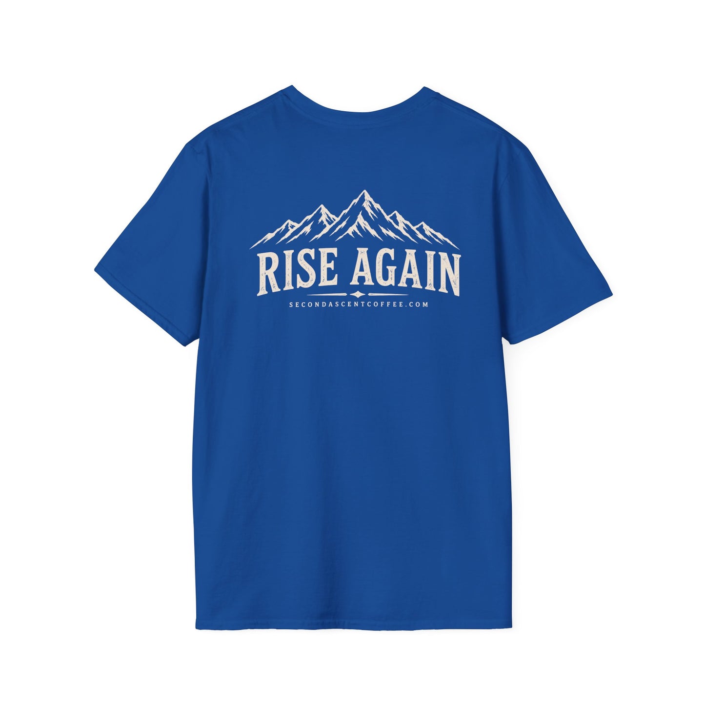 Rise Again Mountain T-Shirt — Inspirational Outdoor Tee
