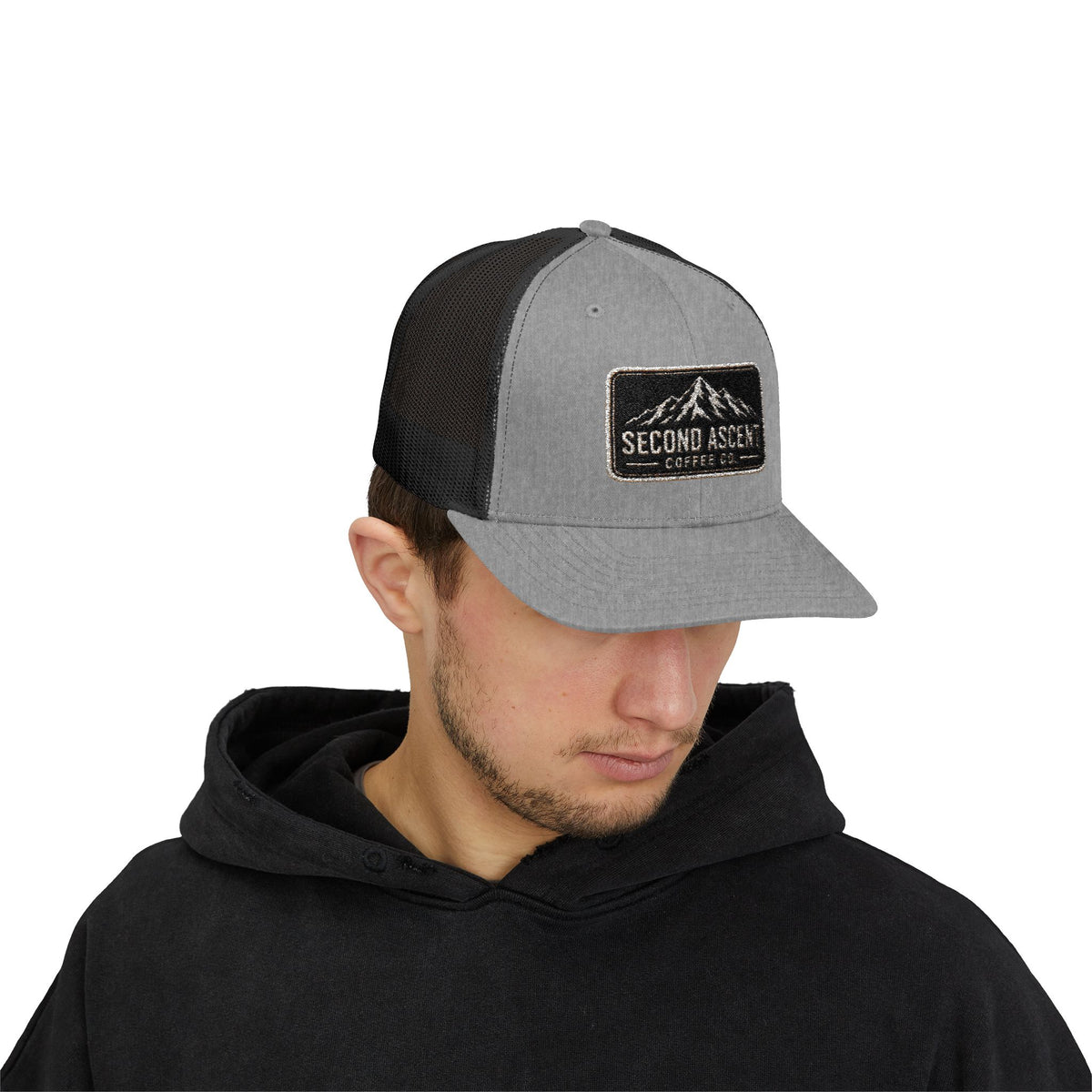 Copy of Second Ascent Trucker Cap — Mountain Patch Snapback Hat