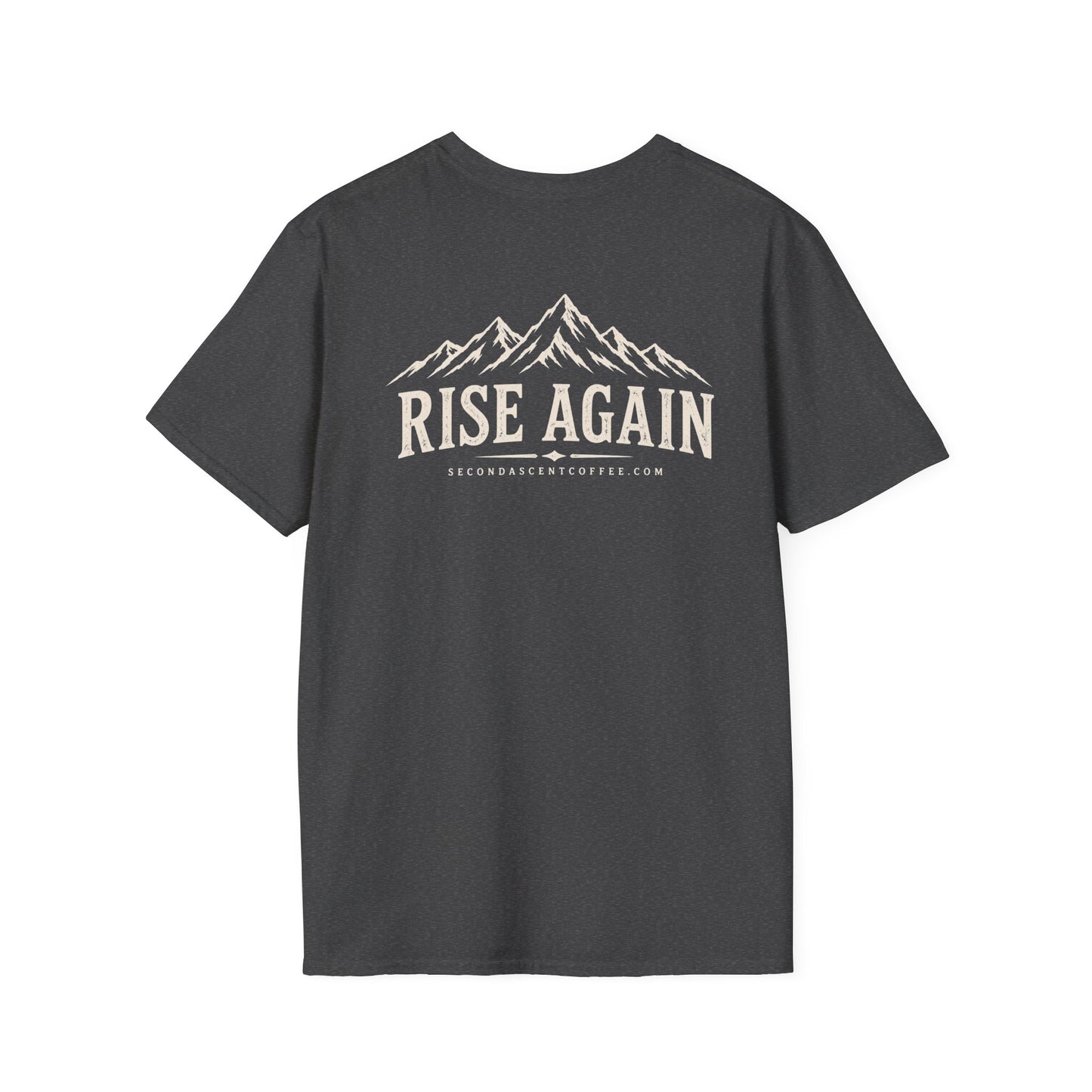 Rise Again Mountain T-Shirt — Inspirational Outdoor Tee